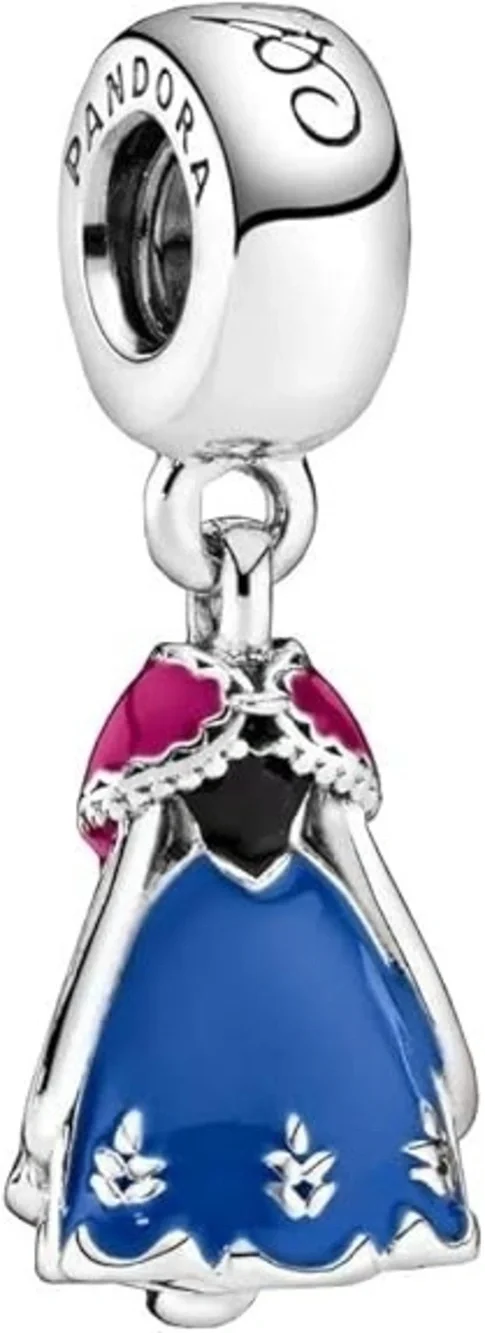 Pandora Disney Frozen Anna's Blue Dress Charm